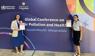 SZ and RT at air pollution conf