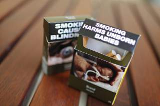 Tobacco plain packaging