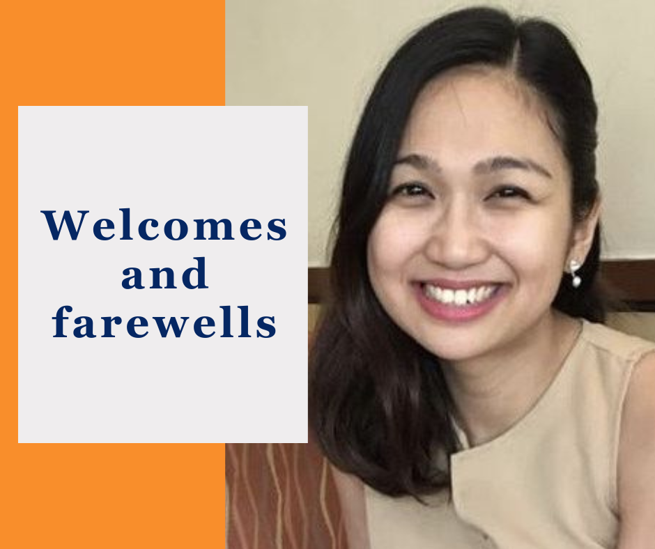 Welcomes and farewells