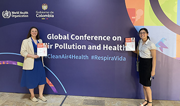 SZ and RT at air pollution conf