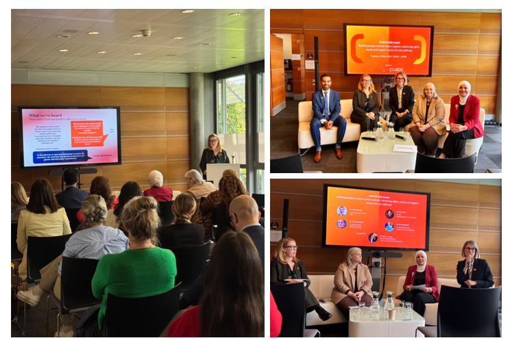 Haley Jones at UICC event