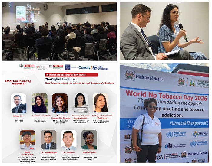 World No Tobacco Day 2026: McCabe Centre’s global activities 